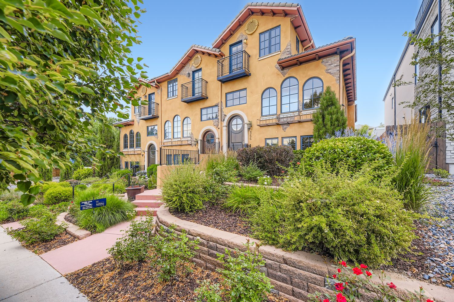Sophisticated, Unique, Cherry Creek North Townhome w/Elevator!