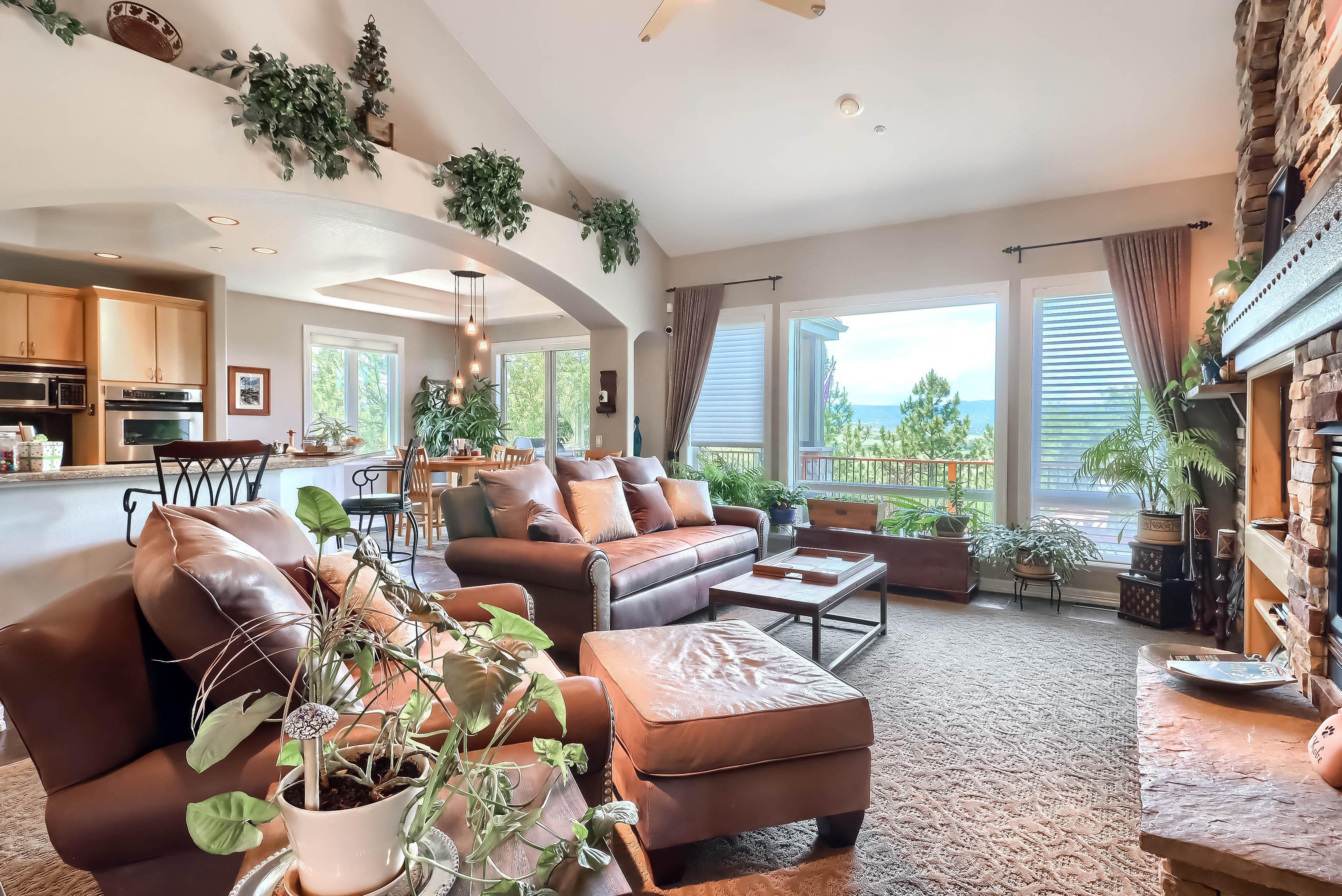 Partially Furnished 4 Bedroom Home in Castle Pines!
